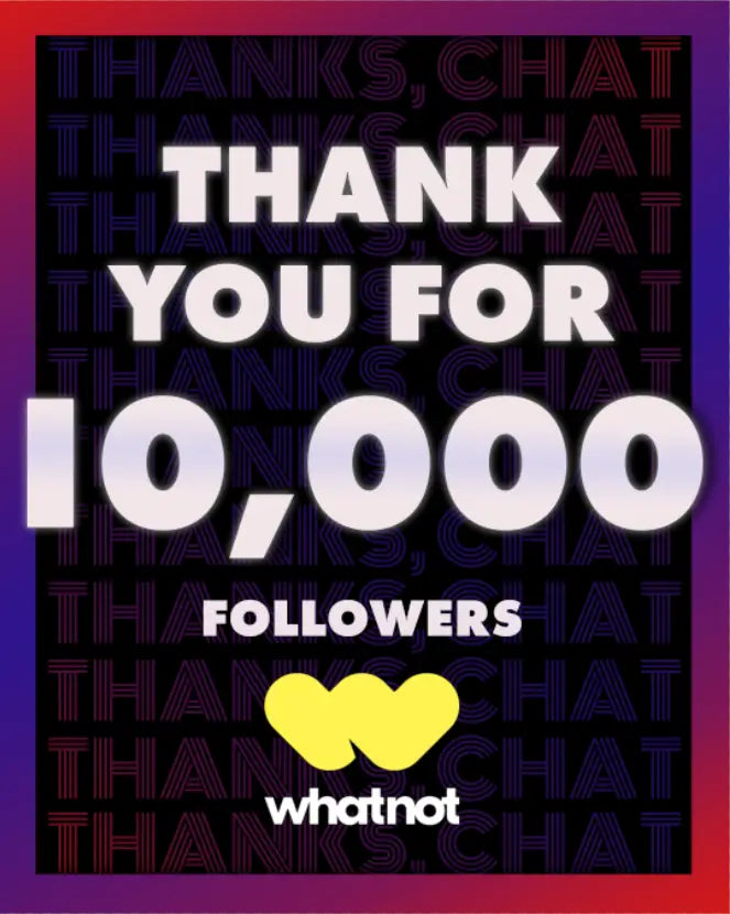 THANKS CHAT!