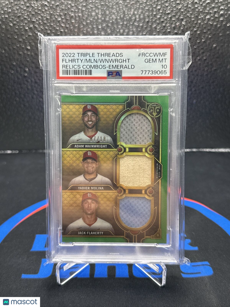 2022 Topps Triple Threads Relics Combos Flhrty
