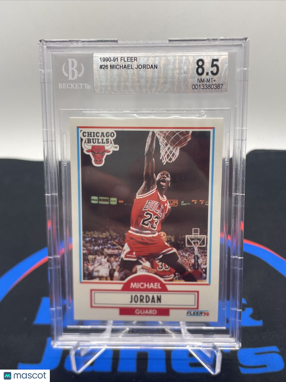 1990 fleer michael jordan number 26 on sale