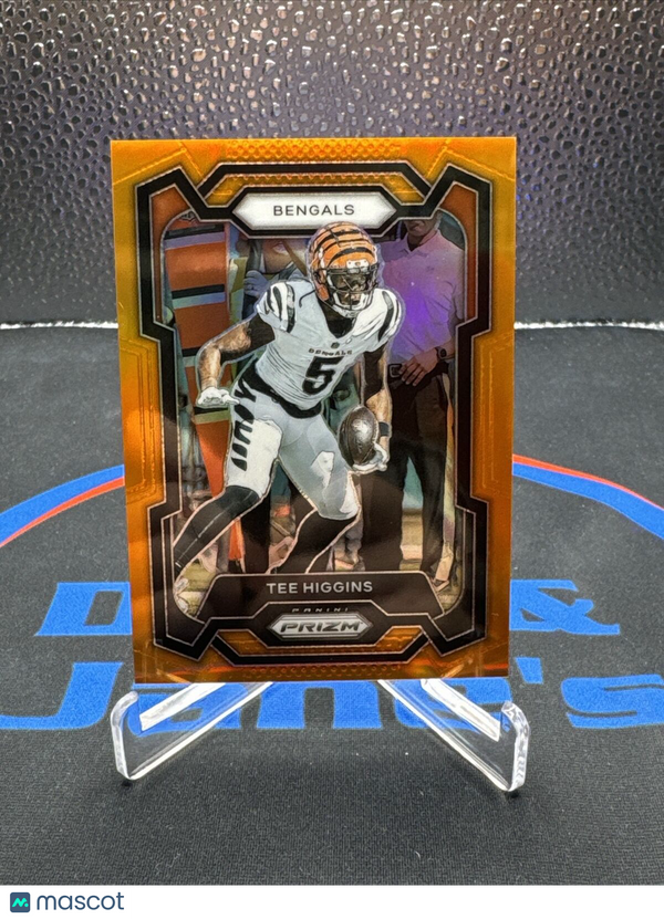 2023 Panini Prizm Orange /249 Tee Higgins #61 Cincinnati Bengals Color Match