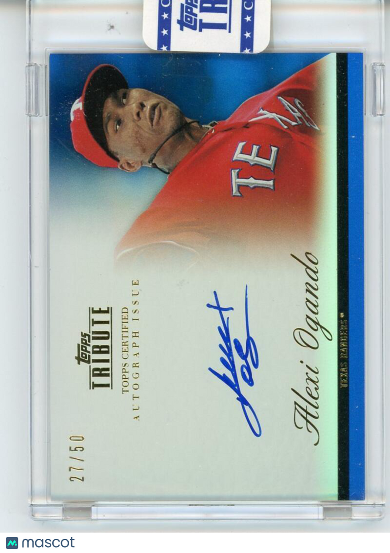 2012 Topps Tribute Autographs Blue