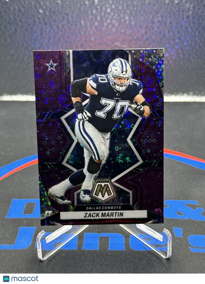 2022 Panini Mosaic ZACK MARTIN Purple /50 No Huddle Disco