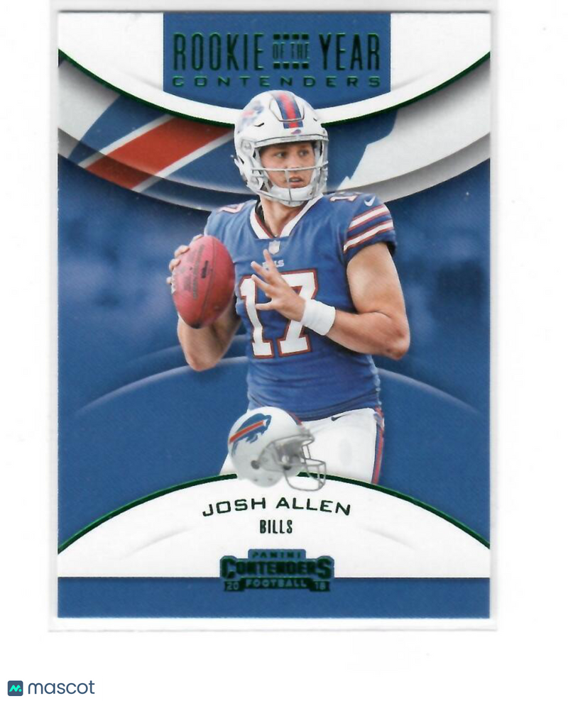 2018 Panini Contenders Rookie of the Year Contenders Emerald
