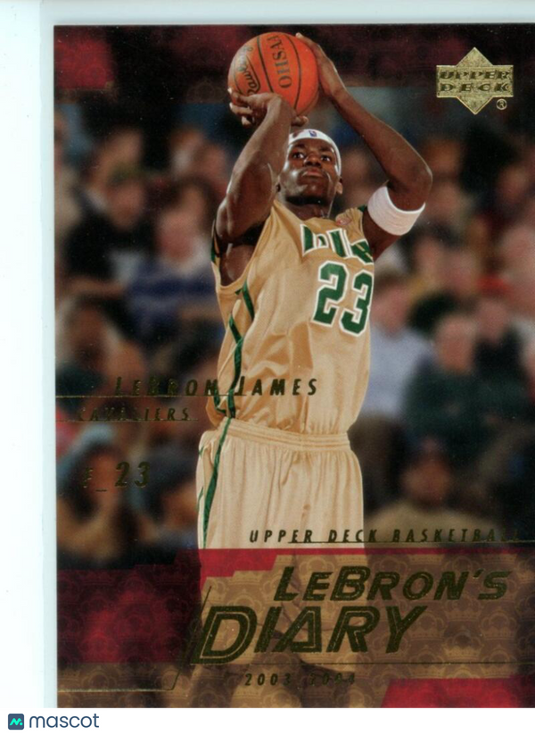 2003-04 Upper Deck LeBron's Diary #LJ3 LeBron James NM-MT