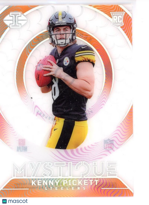 2022 Panini Illusions Mystique Orange #1 Kenny Pickett Steelers NM-MT