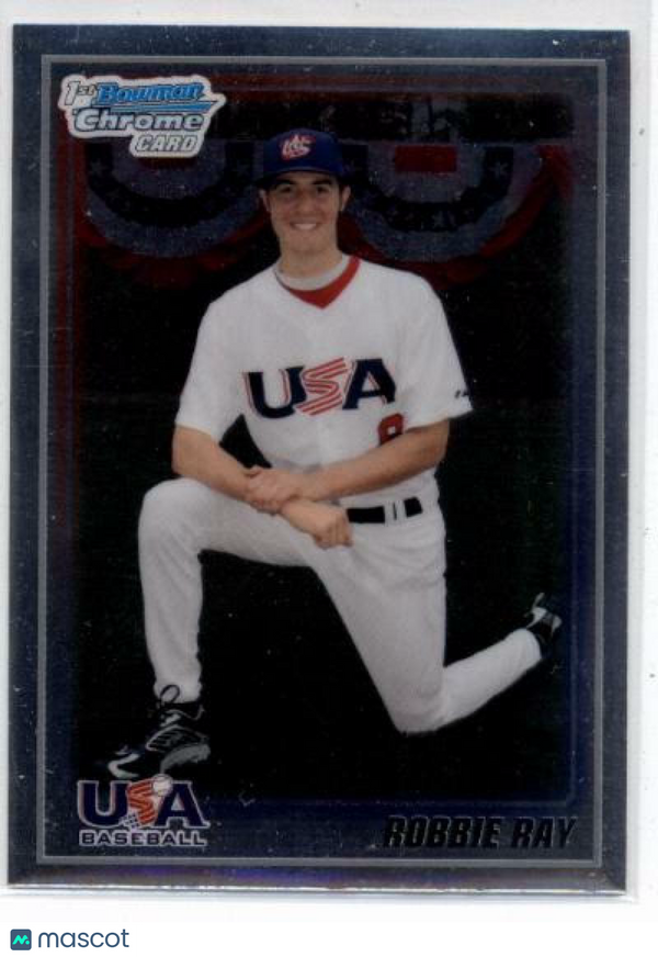 2010 Bowman Chrome 18U USA Baseball #18BC15 Robbie Ray NM-MT