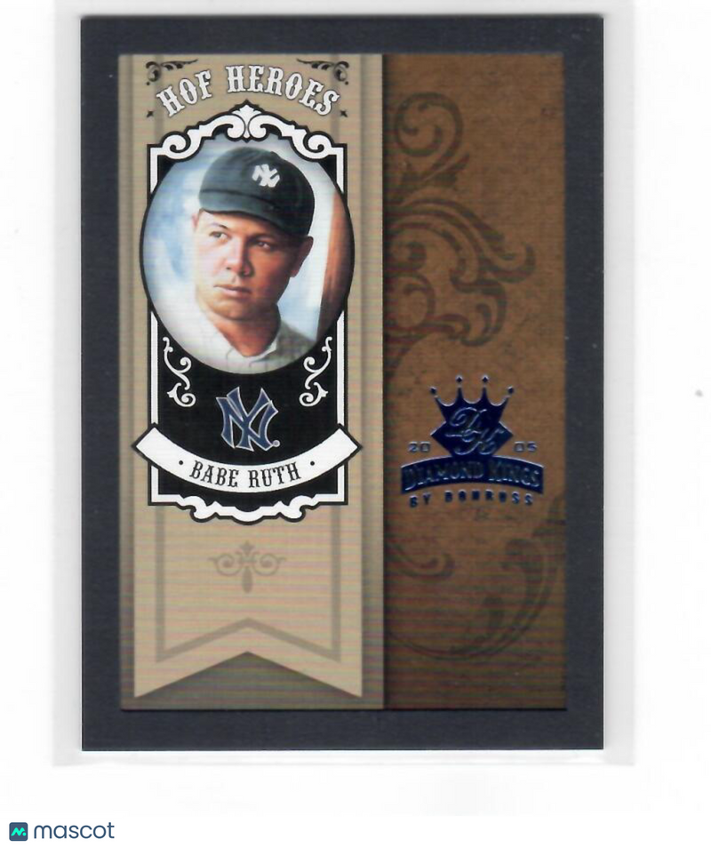 2005 Donruss Diamond Kings HOF Heroes Framed Blue