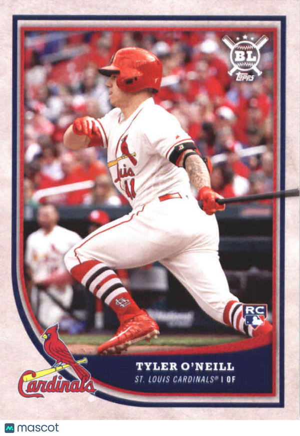 2018 Topps Big League #367 Tyler O'Neill Cardinals NM-MT (RC - Rookie Card)