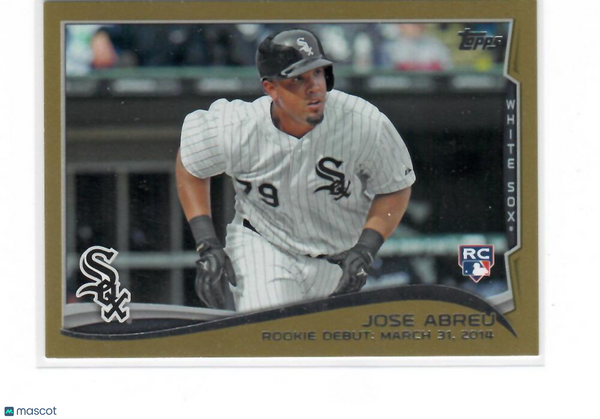 2014 Topps Update Gold #US-325 Jose Abreu White Sox NM-MT (RC - Rookie Card) /20