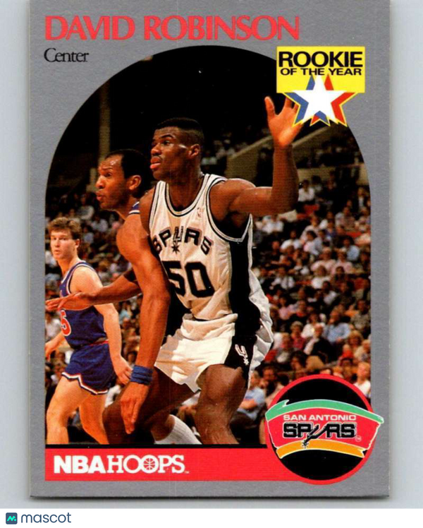 1990-91 Hoops #270 David Robinson Spurs NM-MT