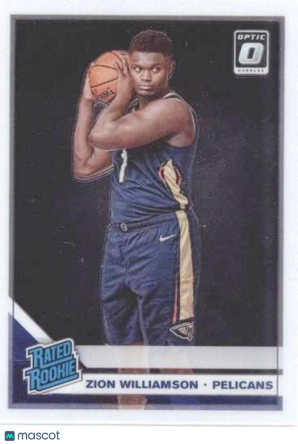 2019-20 Donruss Optic #158 Zion Williamson NM-MT (RC - Rookie Card)