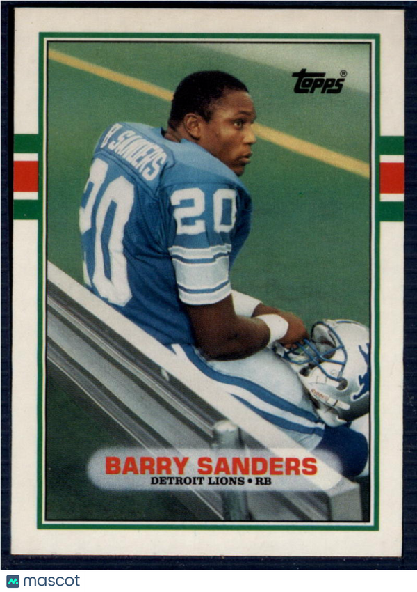 1989 Topps Traded #83T Barry Sanders Lions NM-MT (RC - Rookie Card)