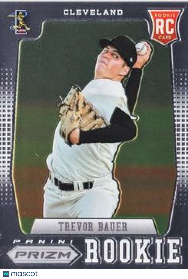 2012 Panini Prizm Rookies #166 Trevor Bauer Indians NM-MT (RC - Rookie