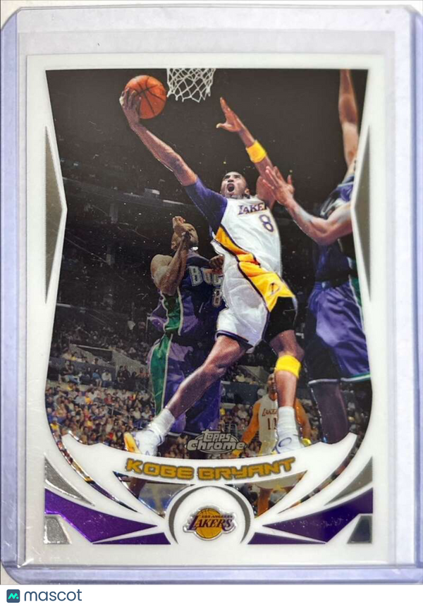 2004-05 Topps Chrome #8 Kobe Bryant Lakers NM-MT