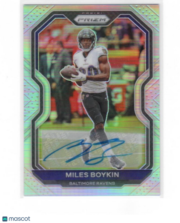 2020 Panini Prizm Prizms Autographs #40 Miles Boykin Ravens NM-MT (Autographed)