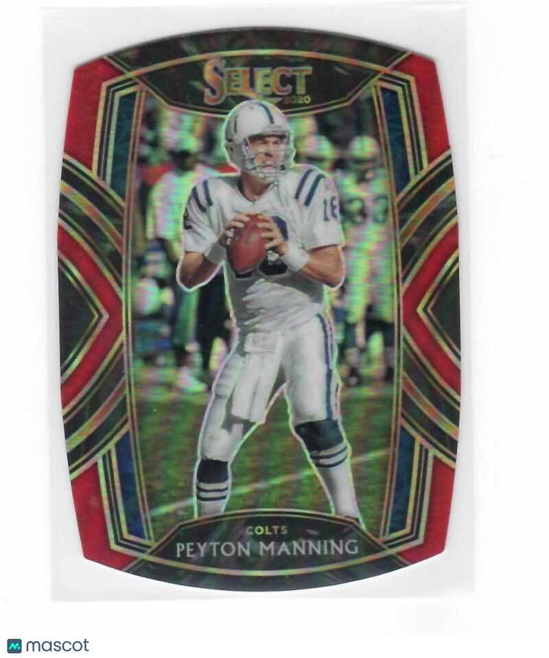 2020 Panini Select Red Prizm Die-Cut