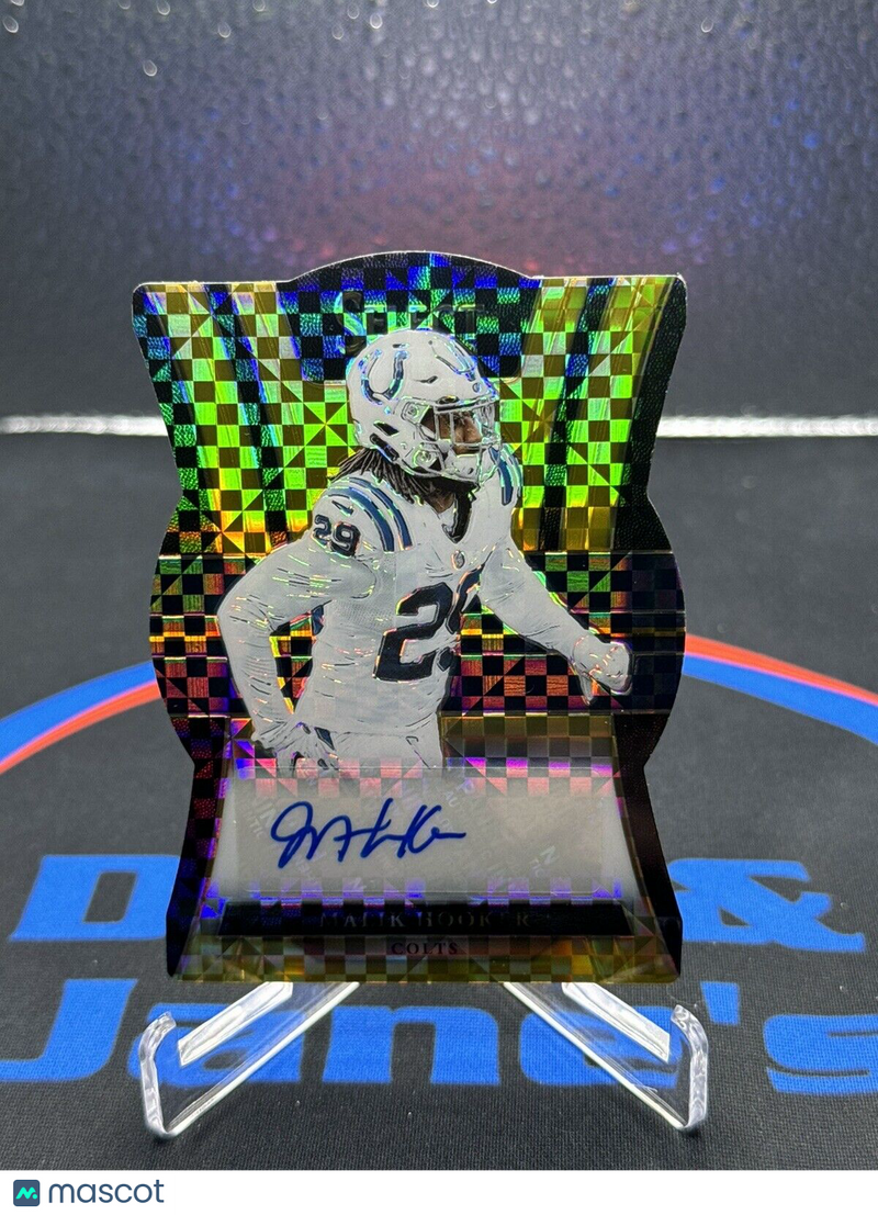 Malik Hooker Gold Select Die Cut /10 2017