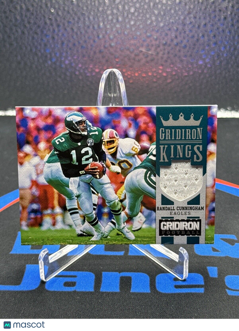 2012 Gridiron Kings Game Worn Patch Randall Cunningham /99 Eagles