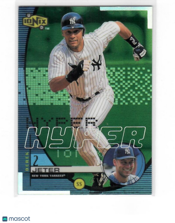 1999 UD Ionix Hyper #H8 Derek Jeter Yankees NM-MT