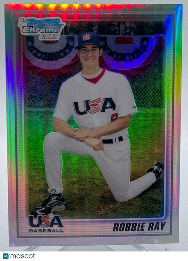 2010 Bowman Chrome 18U USA Baseball Refractors #18BC15 Robbie Ray NM-MT /777