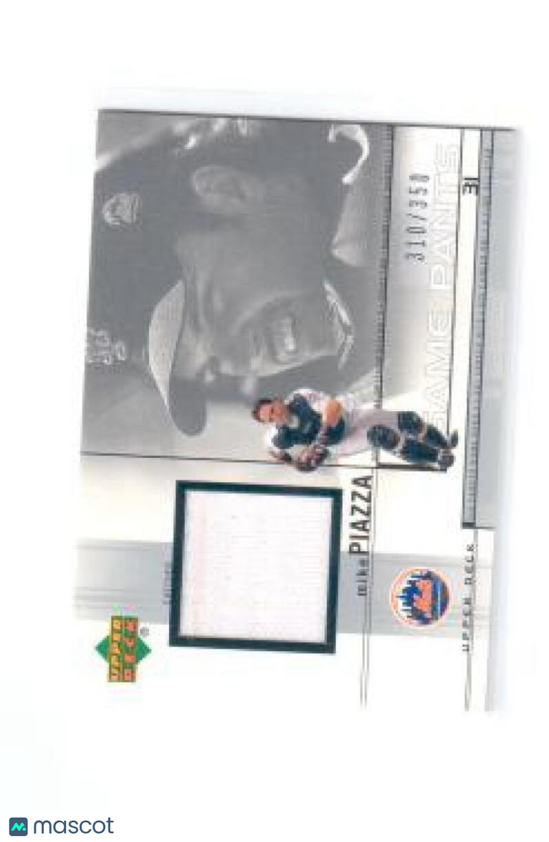 2002 Upper Deck Game Jersey