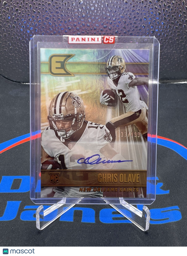 2022 Panini Chronicles - Essentials Autographs #ESS-CHO Chris Olave /199