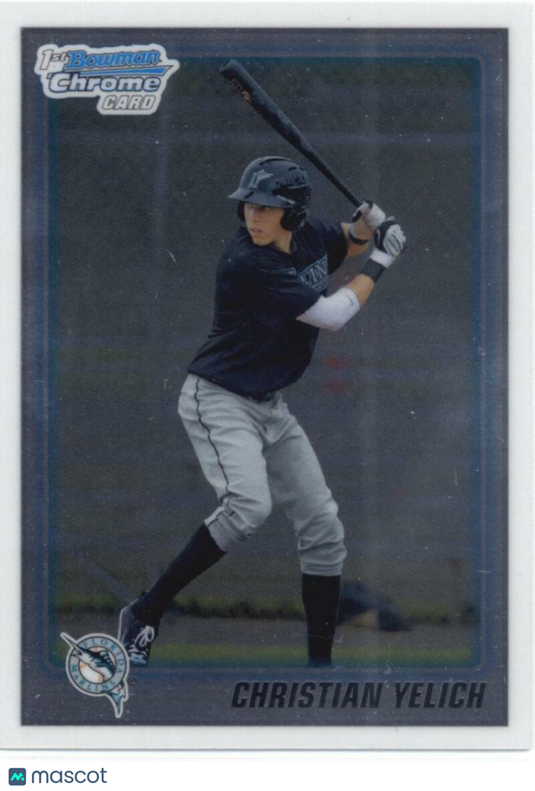 2010 Bowman Draft Chrome Prospects #BDPP78 Christian Yelich Marlins NM-MT 838793