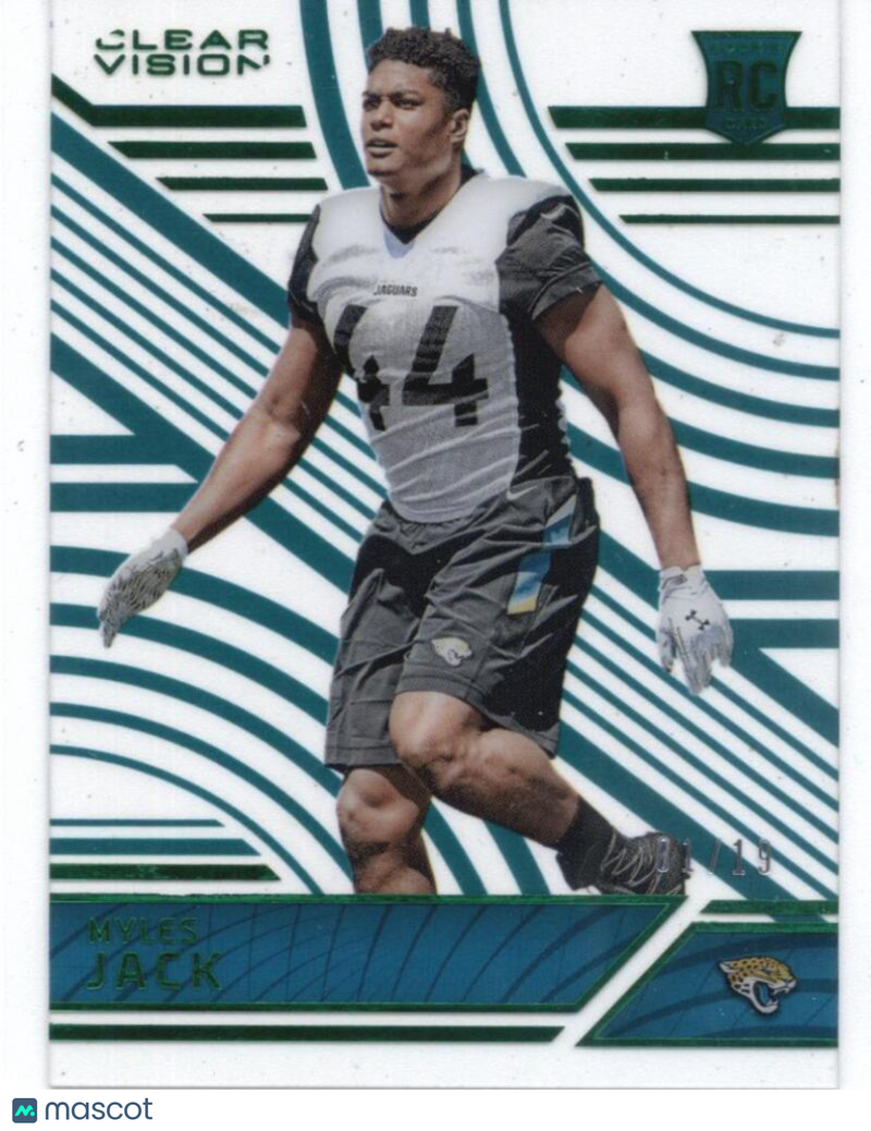 2016 Panini Clear Vision Rookies Emerald Level 2