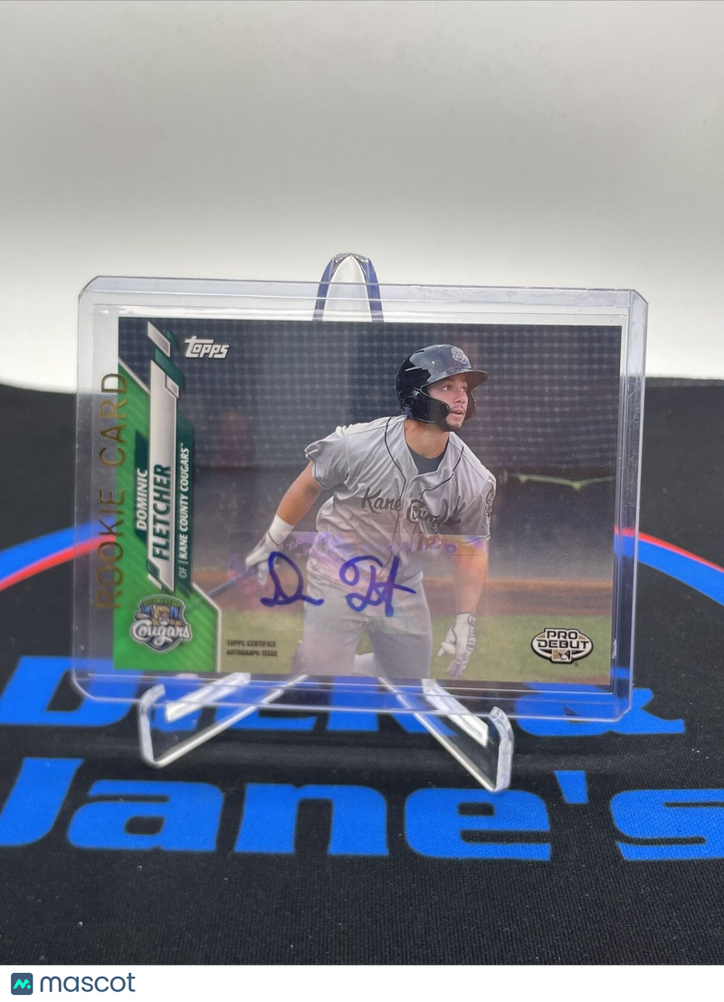 2020 Topps Pro Debut Autographs Green