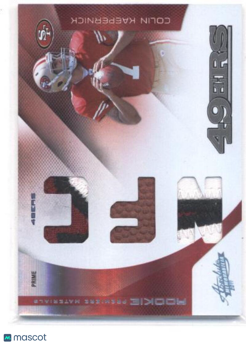 2011 Panini Absolute Rookie Premiere Materials AFC/NFC Spectrum Prime