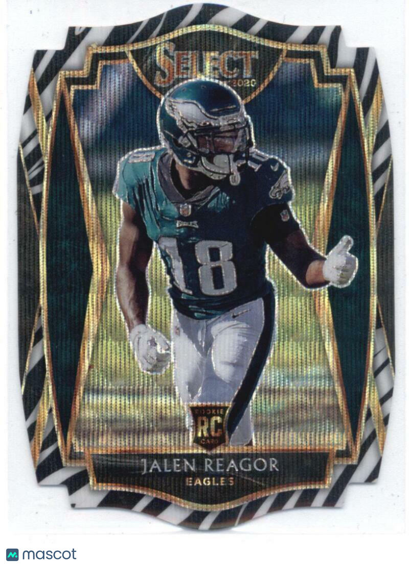 2020 Panini Select Zebra Prizm Die-Cut