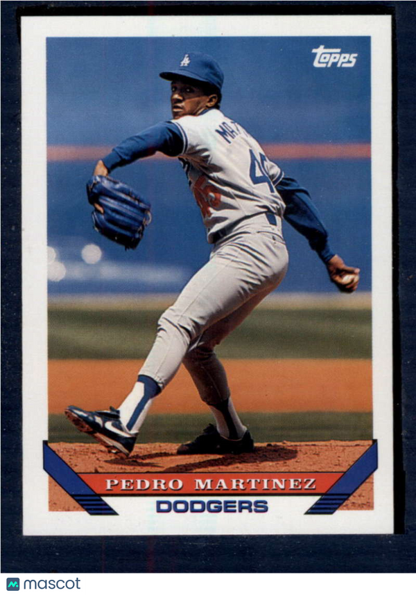 1993 Topps #557 Pedro Martinez Dodgers NM-MT