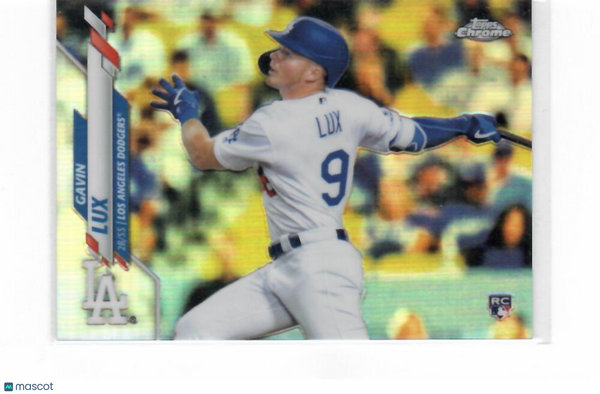 2020 Topps Factory Set Chrome Rookie Variation #292 Gavin Lux Dodgers NM-MT (RC