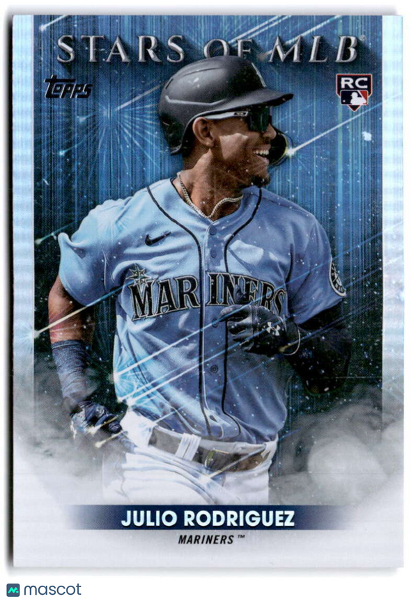 2022 Topps Update Stars of MLB #SMLB-87 Julio Rodriguez Mariners NM-MT