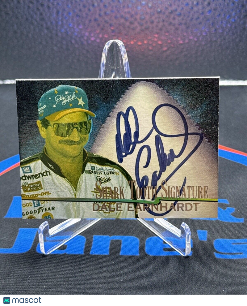 1997 Wheels  DALE EARNHARDT  Shark Tooth Signature First Bite Auto