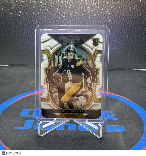 KENNY PICKETT  #89/99 2022 Select Football White Prizm Die Cut Concourse
