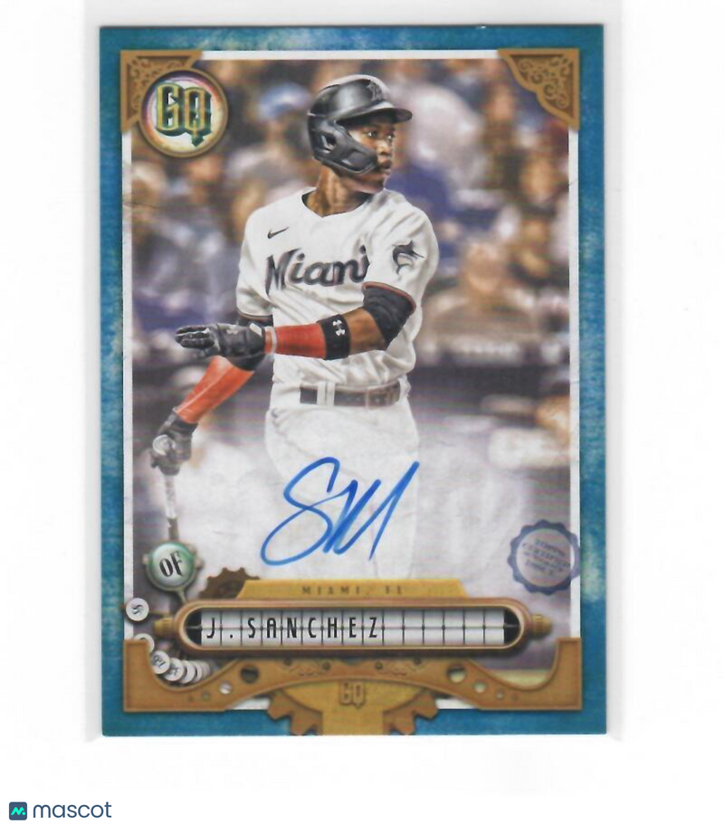 2021 Topps Gypsy Queen Autographs Indigo