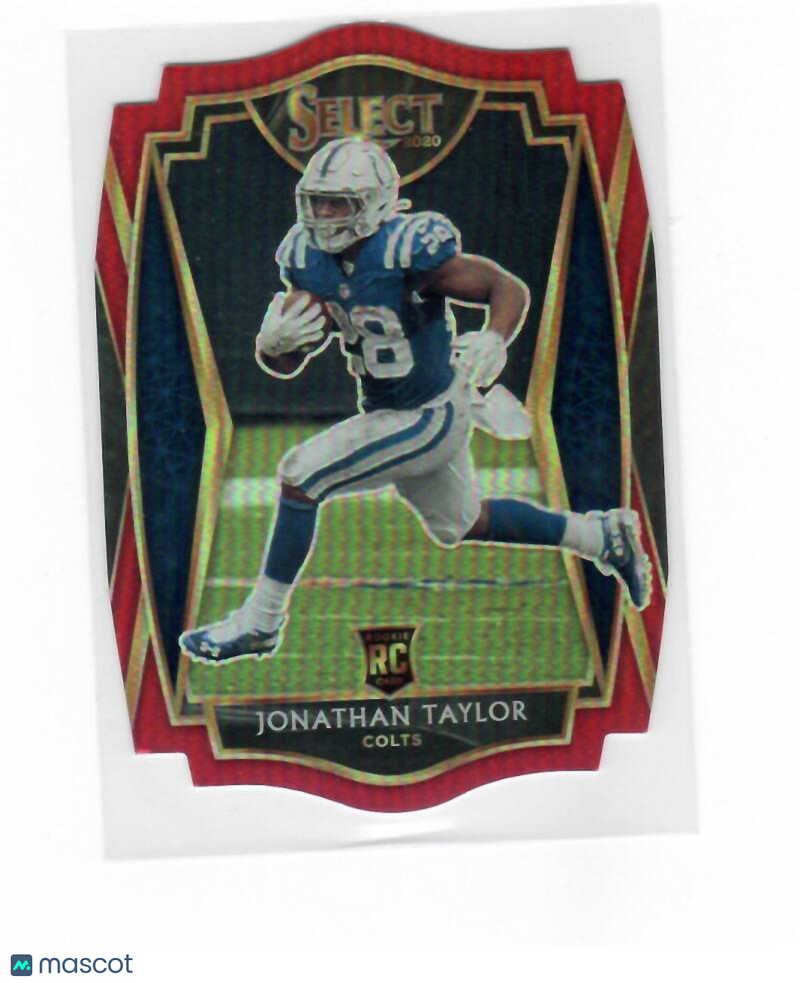 2020 Panini Select Red Prizm Die-Cut
