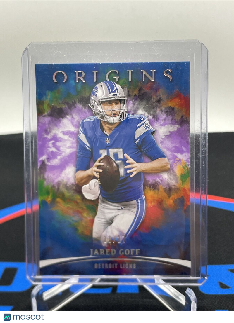 2021 Panini Origins Purple /17 Jared Goff