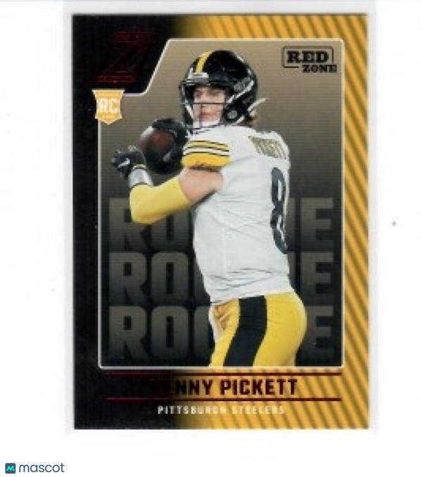 2022 Panini Zenith Red Zone #101 Kenny Pickett Steelers NM-MT (RC - Rookie Card)