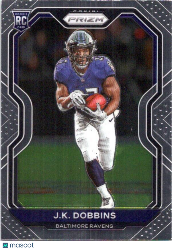 2020 Panini Prizm #379 J.K. Dobbins Ravens NM-MT (RC - Rookie Card)