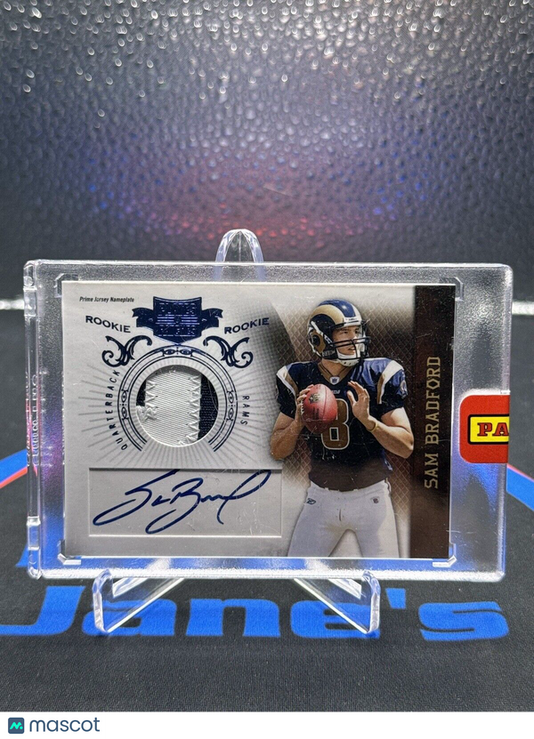 2010 Panini Plates & Patches Sam Bradford Rookie Auto RPA /25 #232