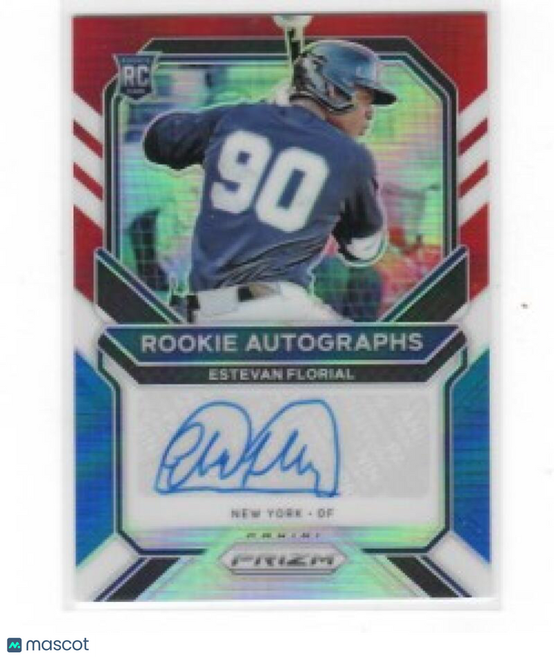 2021 Panini Prizm Rookie Autographs Red White and Blue Prizm