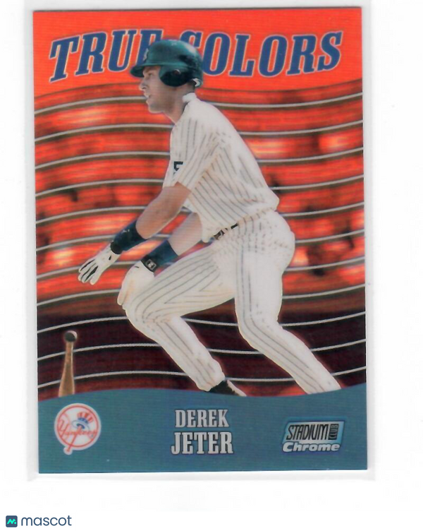 2000 Topps Stadium Club Chrome True Colors #TC4 Derek Jeter Yankees NM-MT