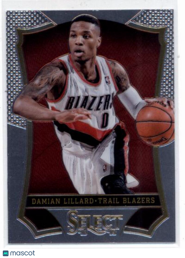 2013-14 Panini Select #62 Damian Lillard Blazers NM-MT