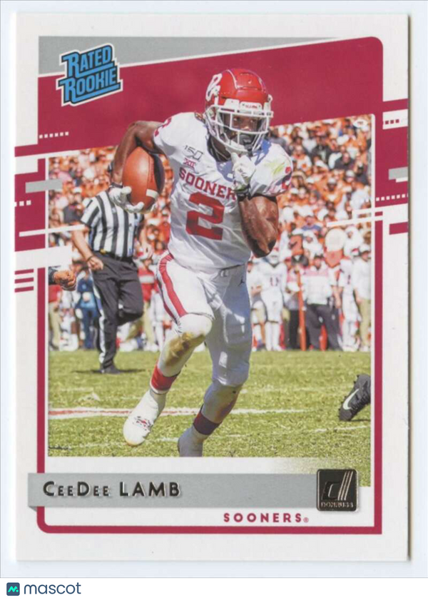 2020 Panini Chronicles Draft Picks Donruss Rated Rookies Draft Picks #5 CeeDee L