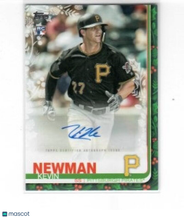 2019 Topps Holiday Autographs #WHA-KN Kevin Newman Pirates NM-MT (Autographed)