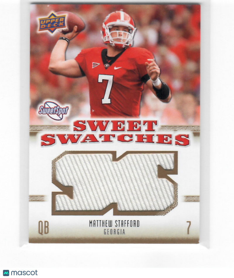 2010 Upper Deck Sweet Spot Sweet Swatches