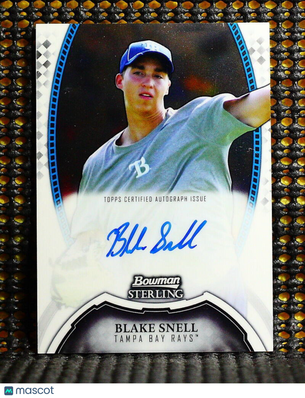 2011 Bowman Sterling Prospects Autographs #BS Blake Snell Rays NM-MT (Autographe