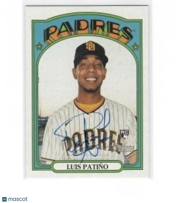 2021 Topps Heritage Real One Autographs #ROA-LP Luis Patino Padres NM-MT (Autogr